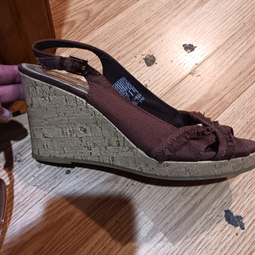 Womens loafer/ wedges